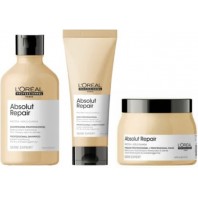 Loreal Absolut Repair Trio - Shampoo, Conditioner and Treatment